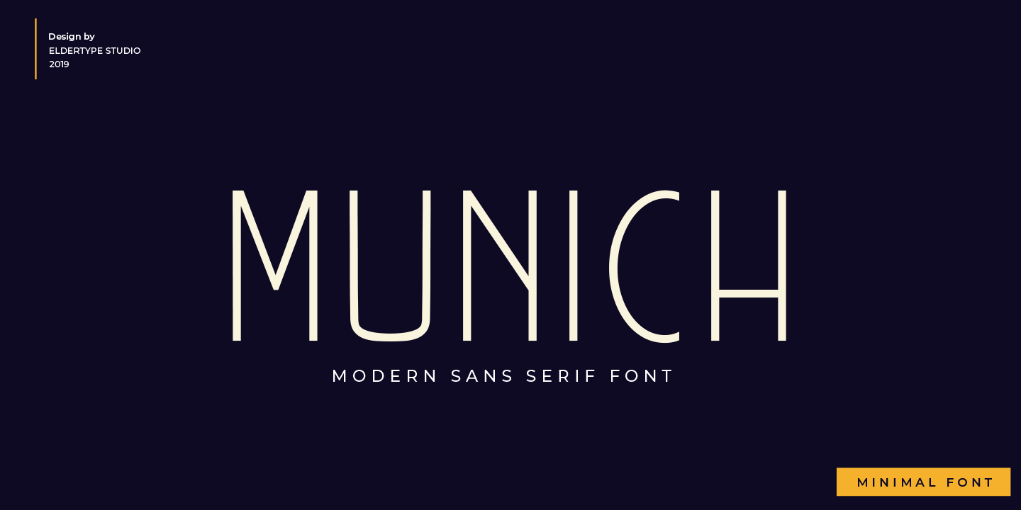 Fuente MUNICH SANS