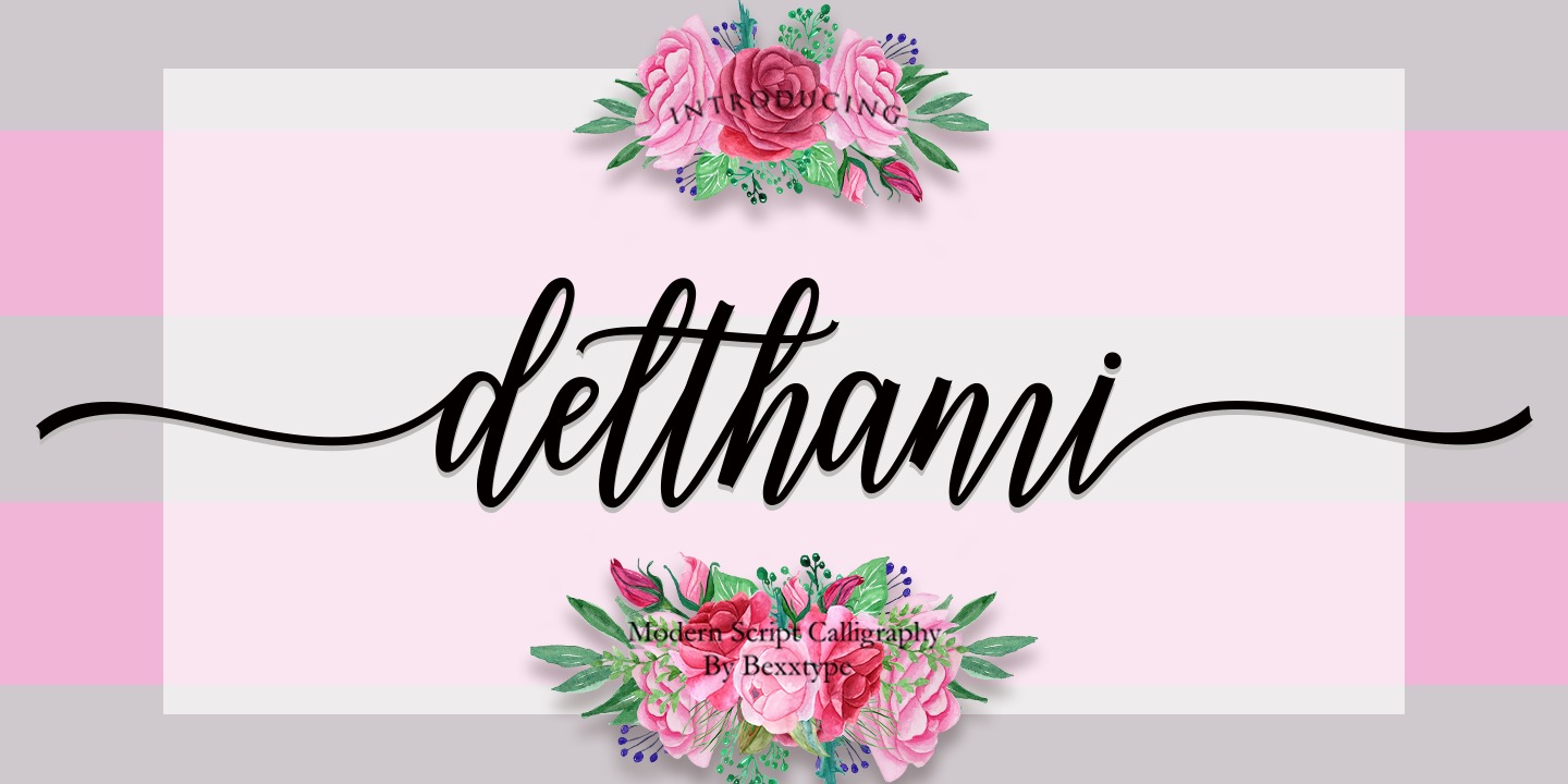 Fuente Delthami Script