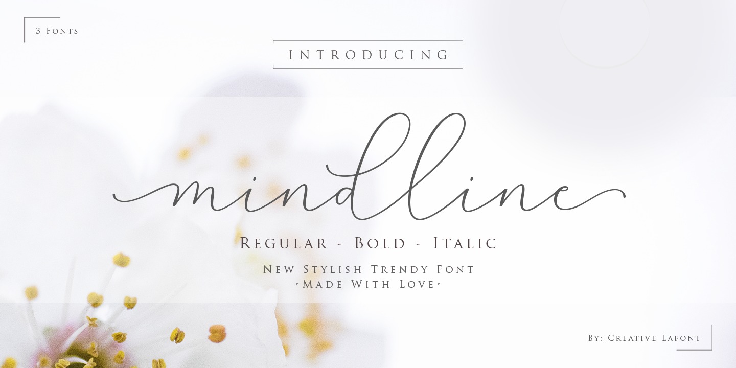 Fuente Mindline Script