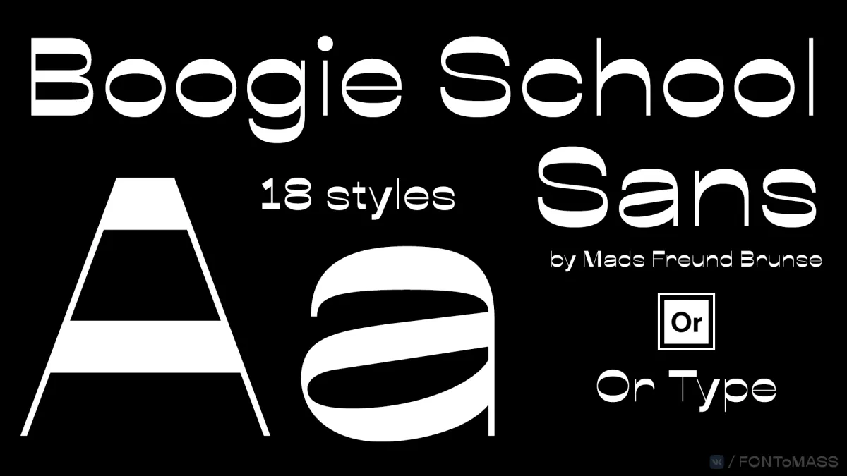 Fuente Boogie School Sans