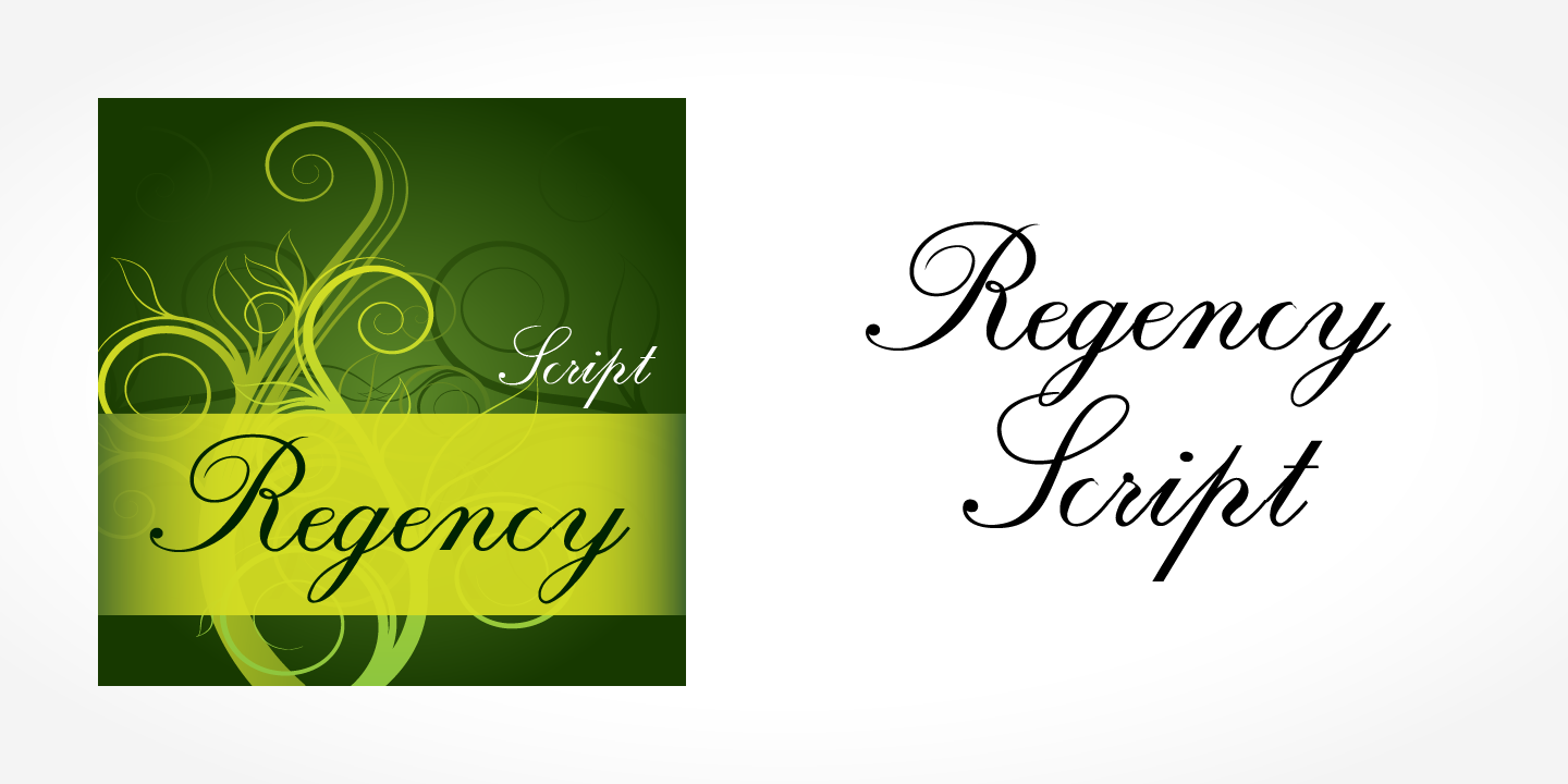 Fuente Regency Script