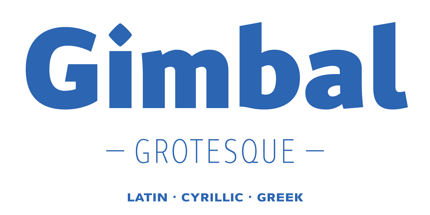 Fuente Gimbal Grotesque