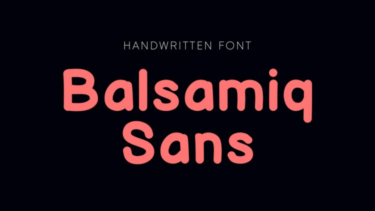 Fuente Balsamiq Sans