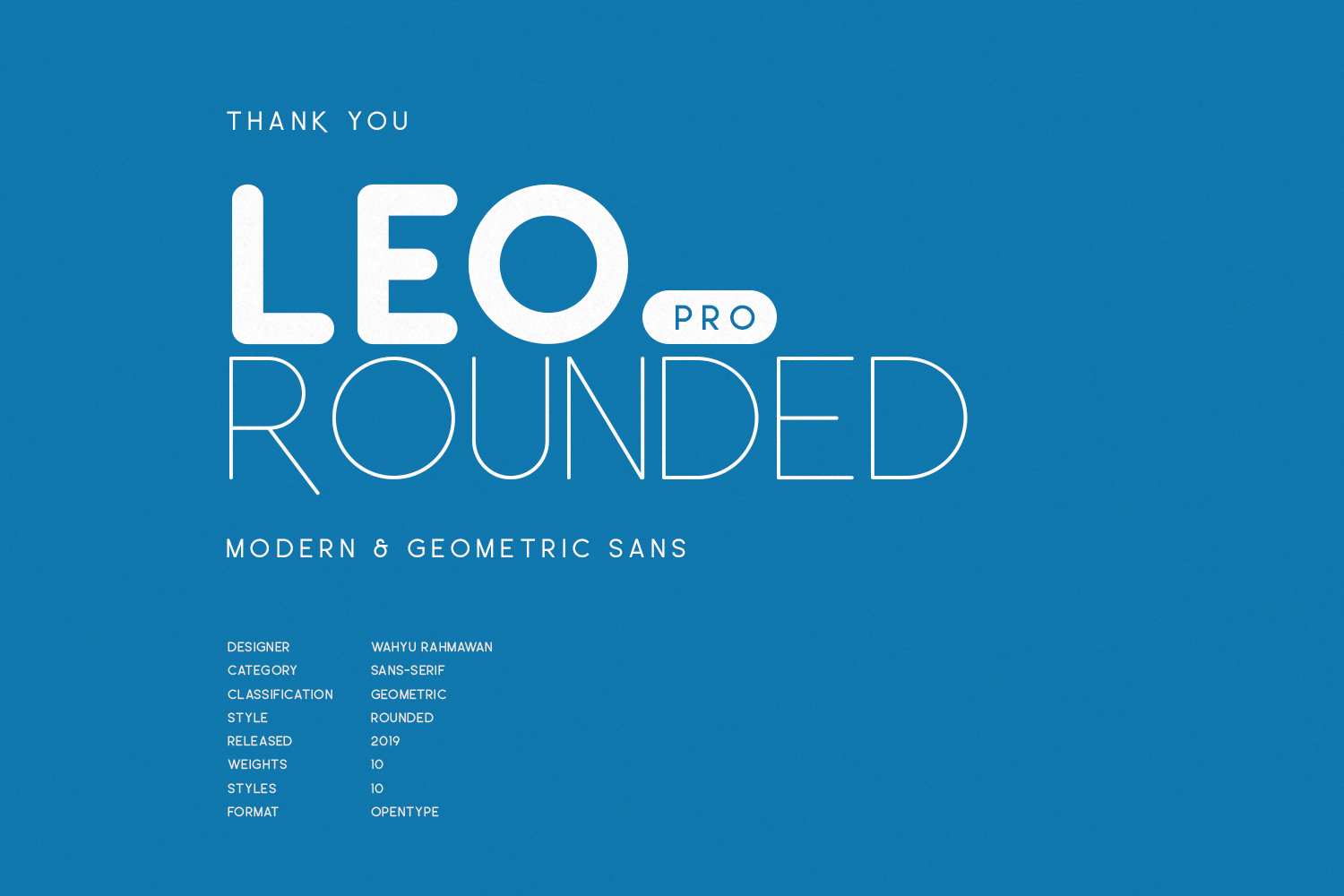 Fuente Leo Rounded Pro