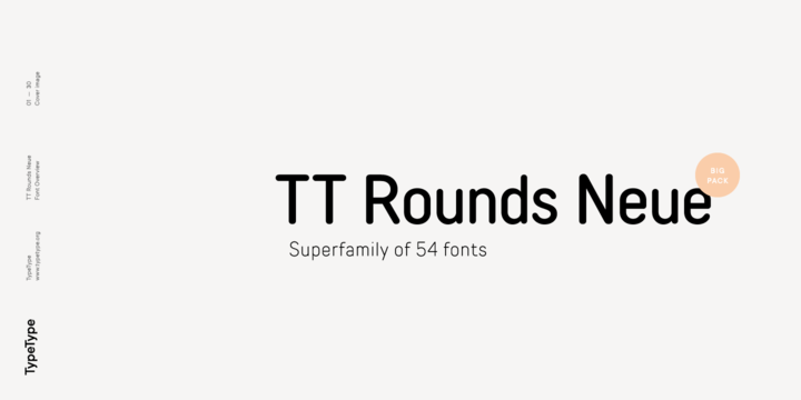 Fuente TT Rounds Neue Compressed