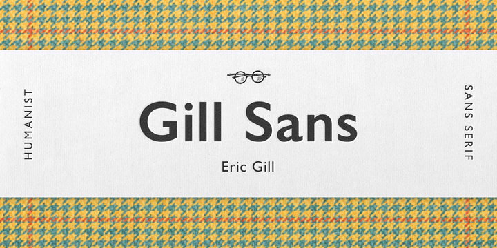 Fuente Gill Sans