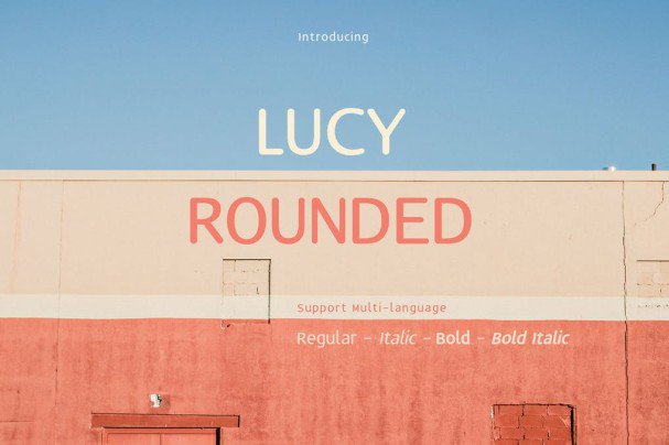 Fuente Lucy Rounded