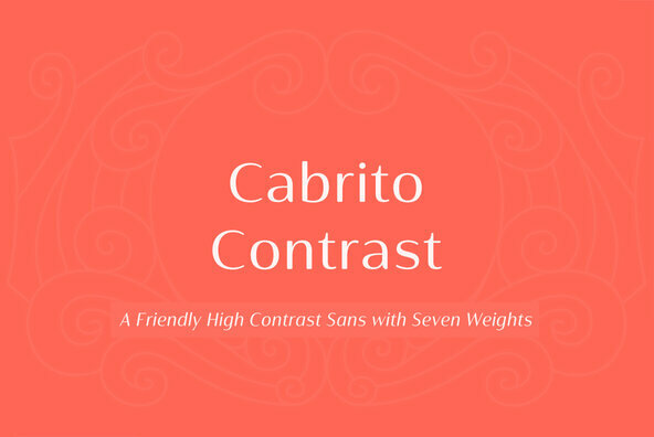 Fuente Cabrito Contrast Condensed