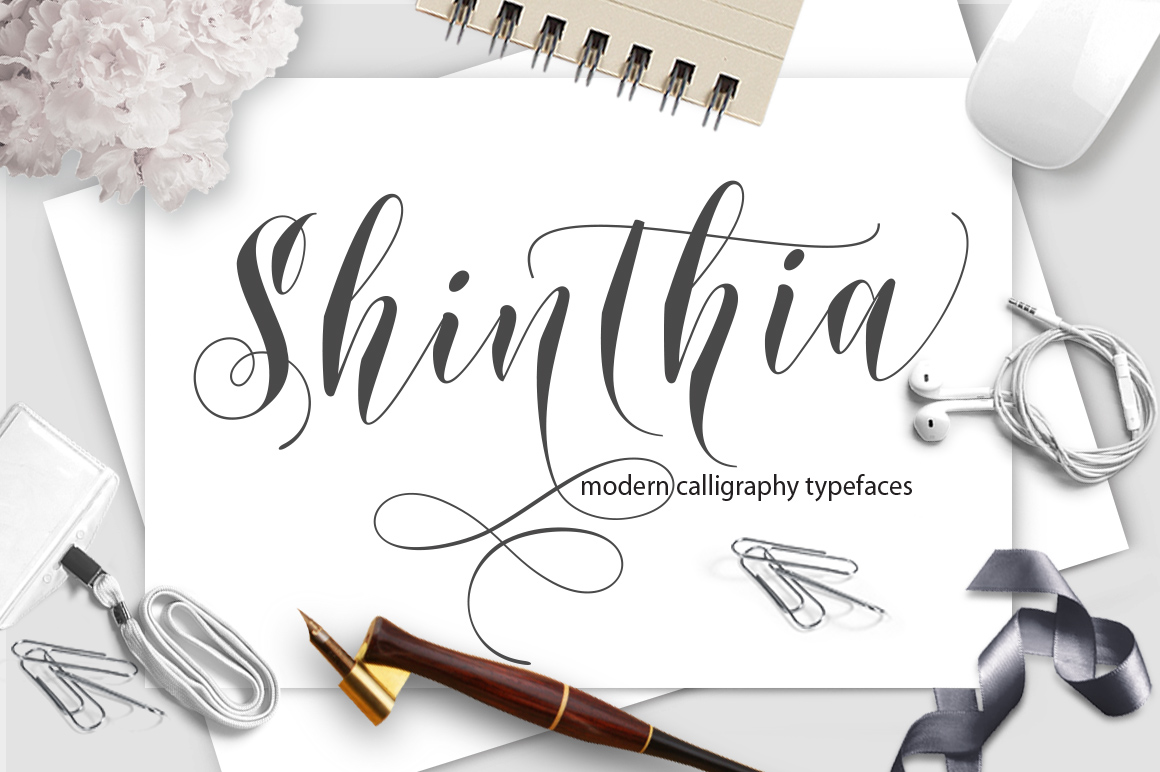 Fuente Shinthia Script