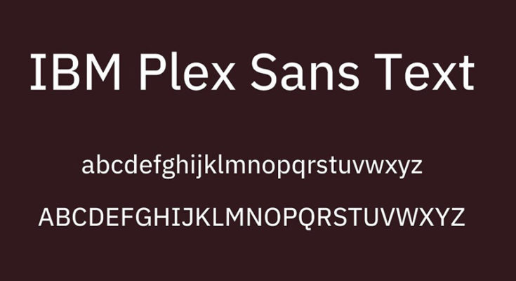 Fuente IBM Plex Sans Devanagari