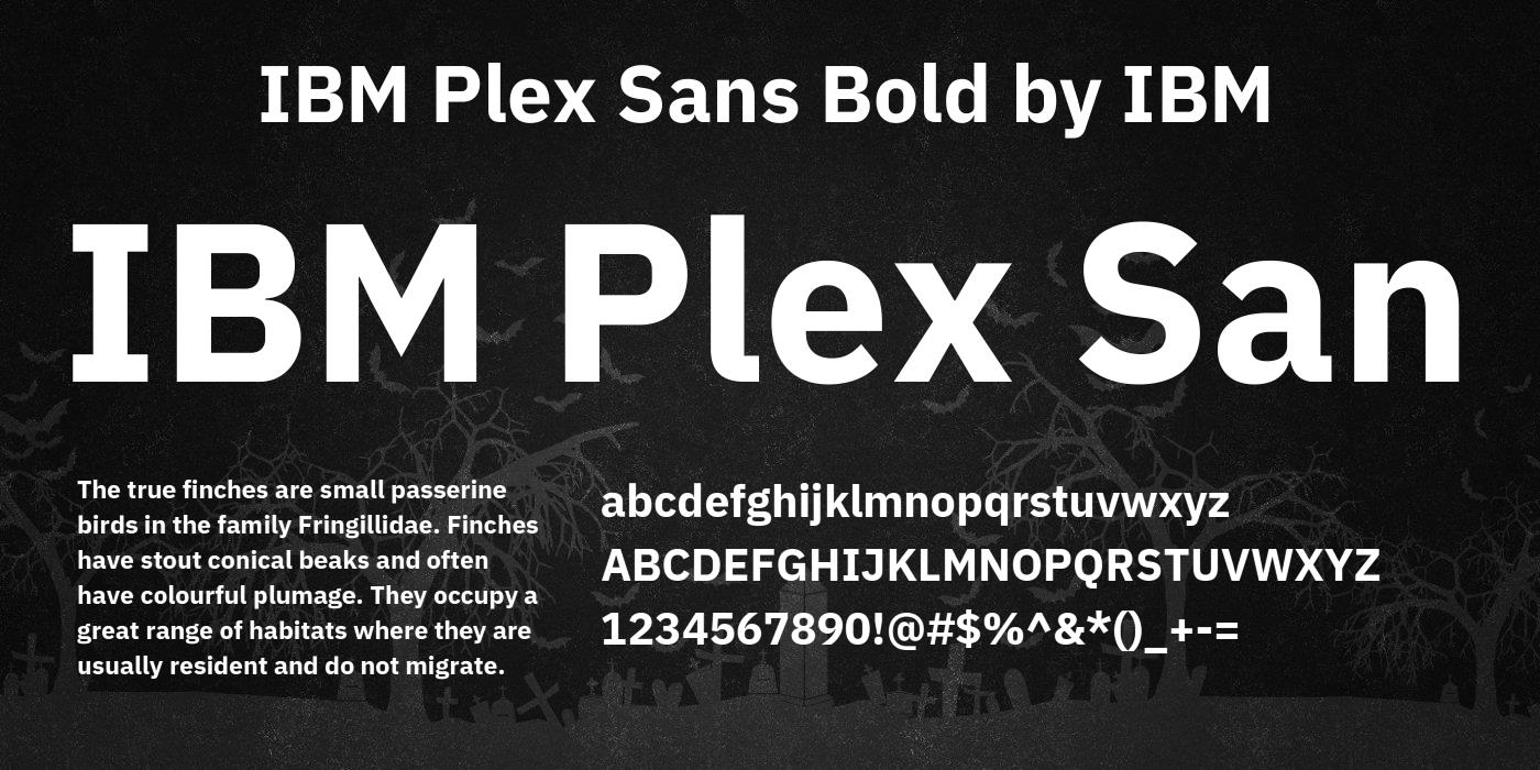 Fuente IBM Plex Sans Arabic