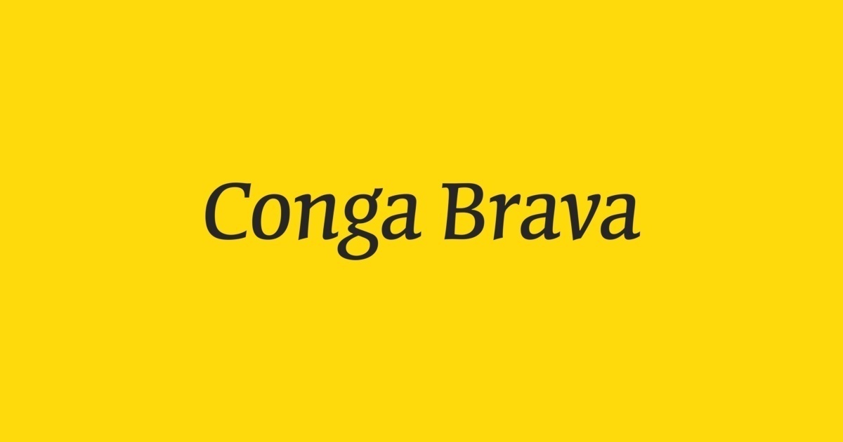 Fuente Conga Brava