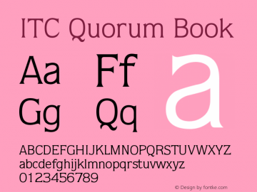 Fuente ITC Quorum