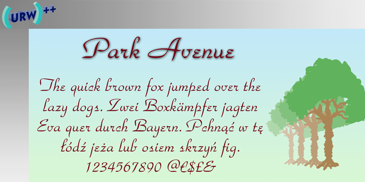 Fuente Park Avenue