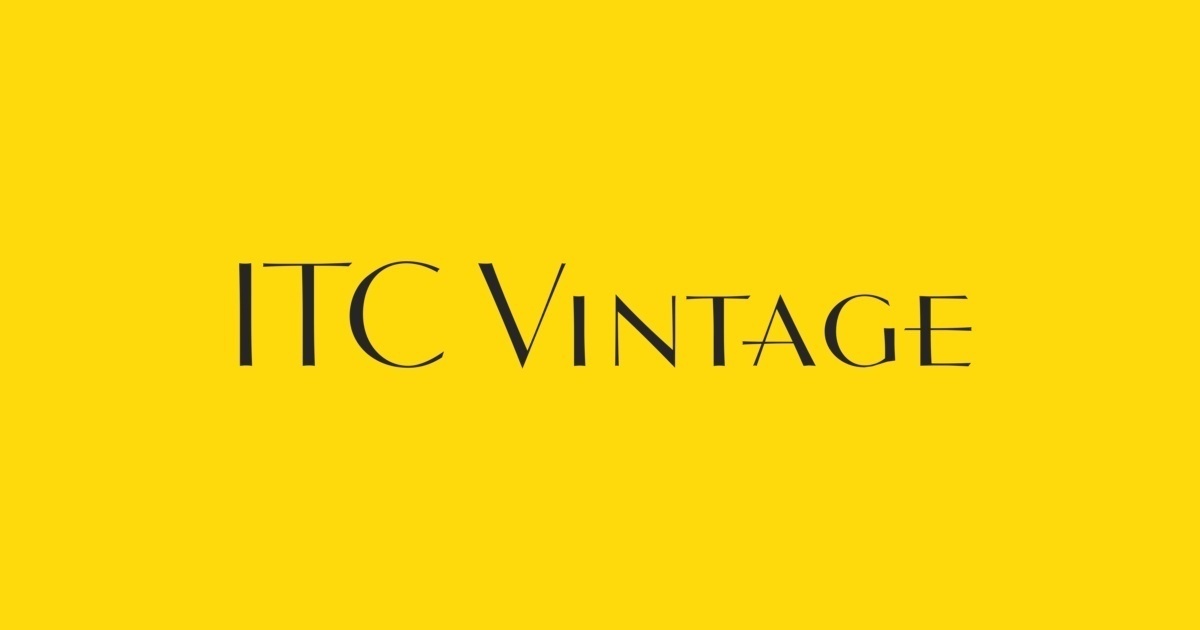 Fuente Vintage ITC