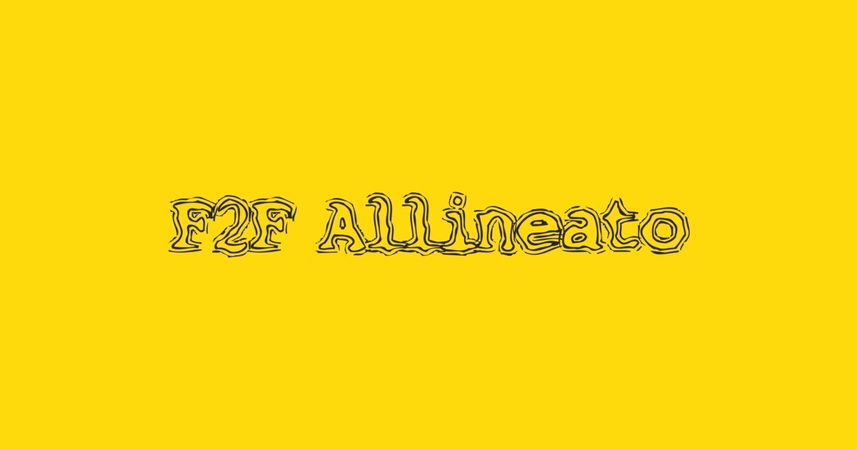 Fuente F2F Allineato