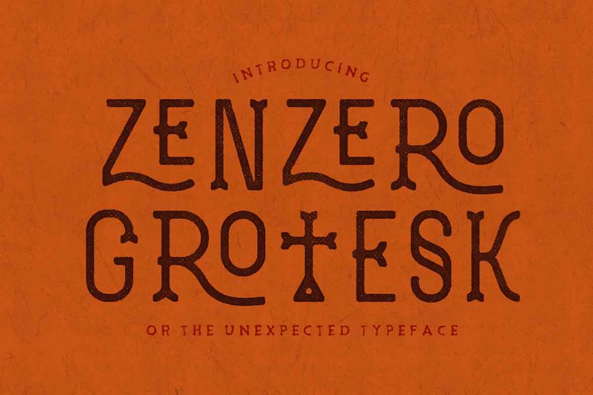 Fuente Zenzero Grotesk