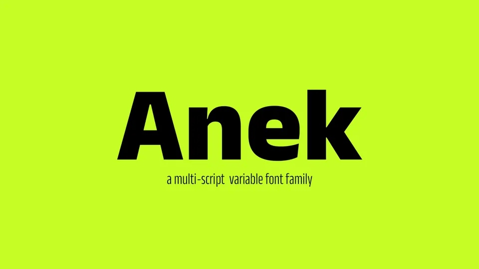 Fuente Anek Malayalam