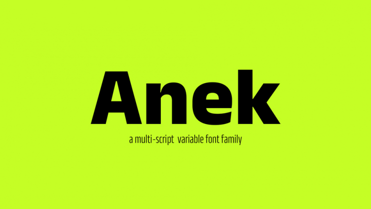 Fuente Anek Tamil