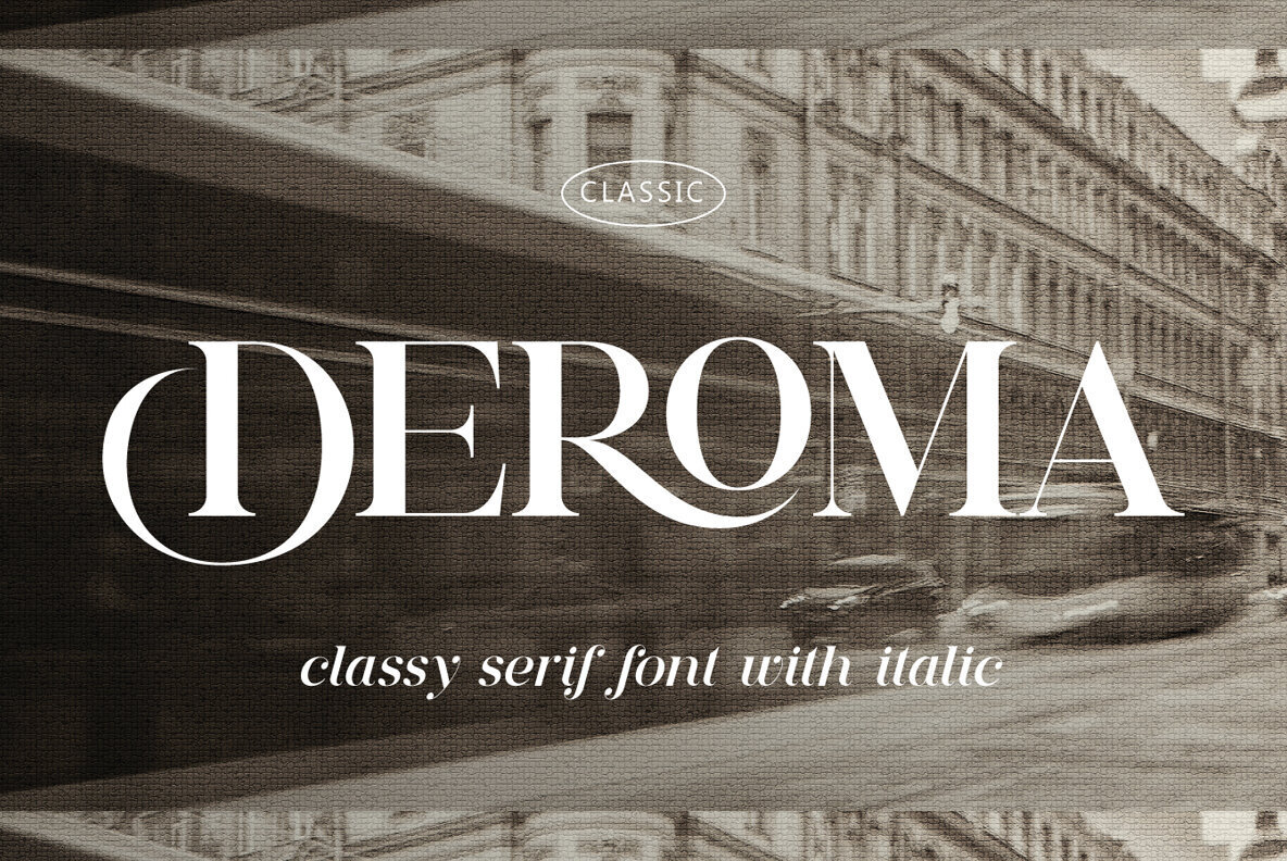 Fuente Deroma Serif