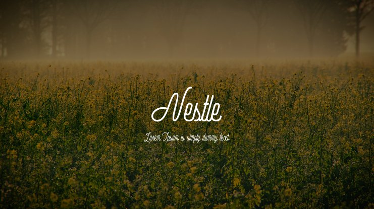 Fuente Nestle Script