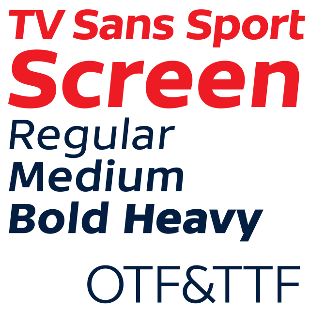 Fuente TV Sans Sport Screen