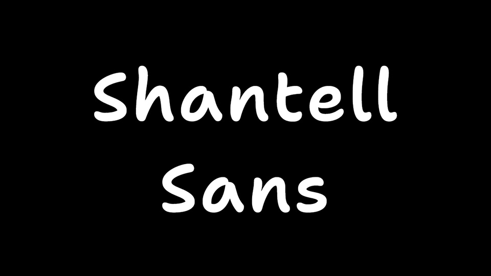 Fuente Shantell Sans Irregular Bouncy