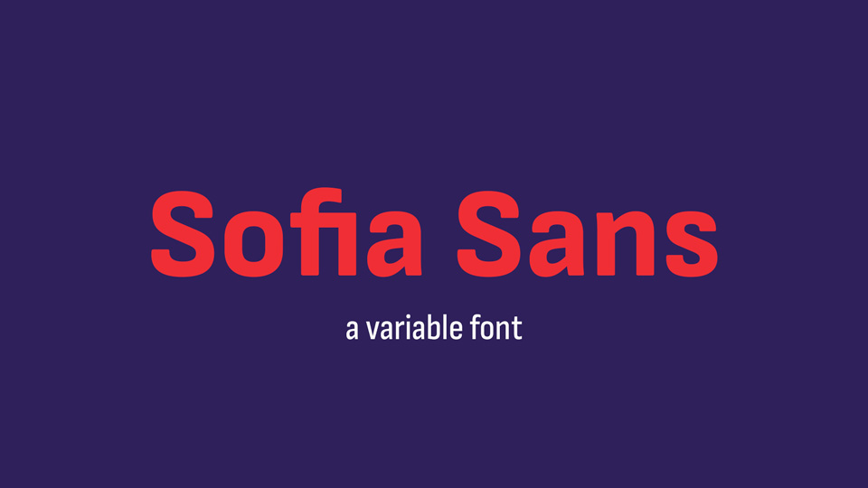 Fuente Sofia Sans