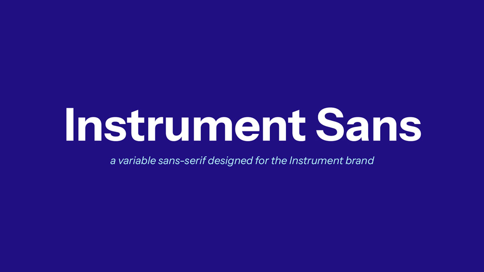 Fuente Instrument Sans