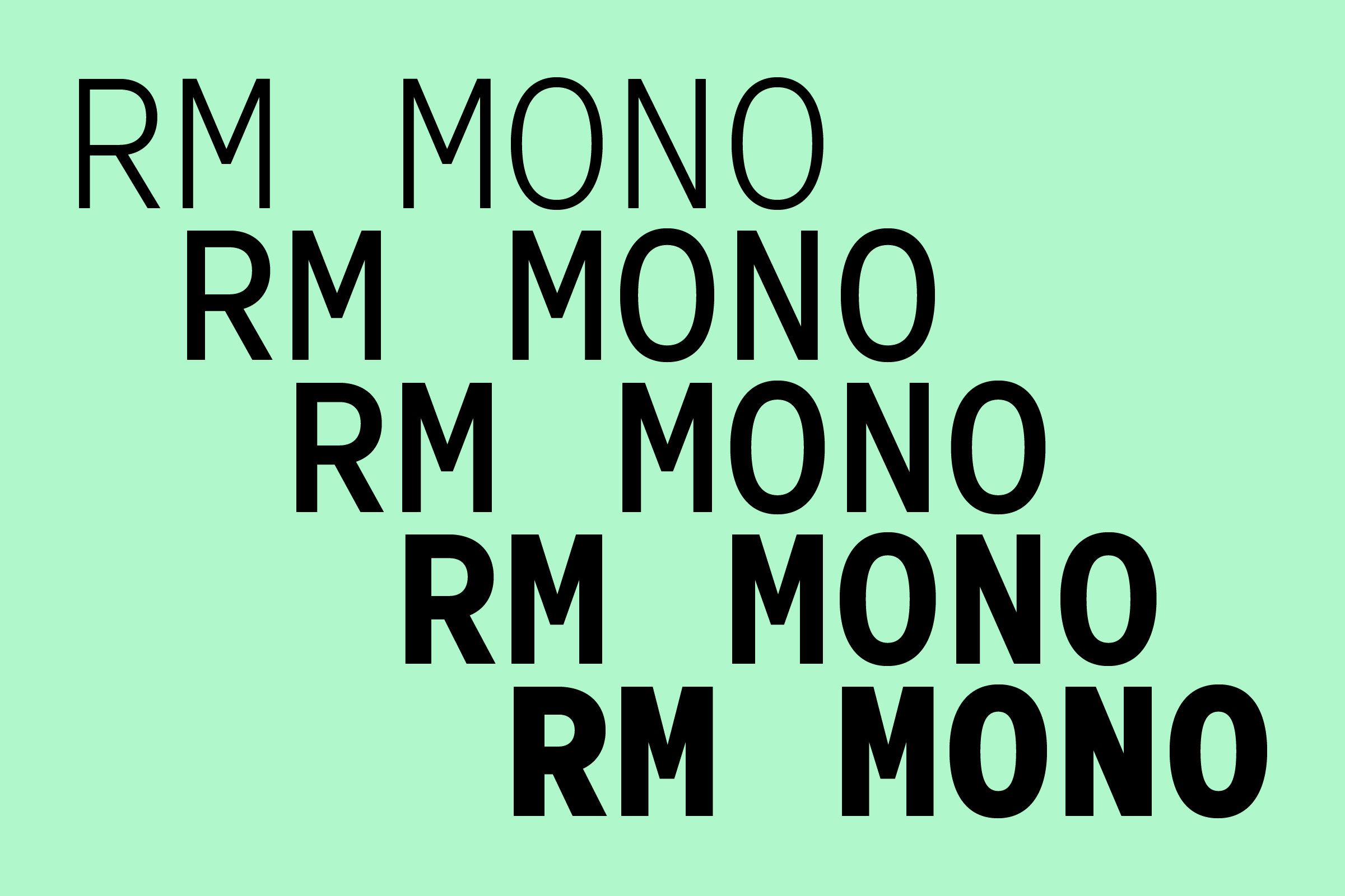 Fuente RM Mono