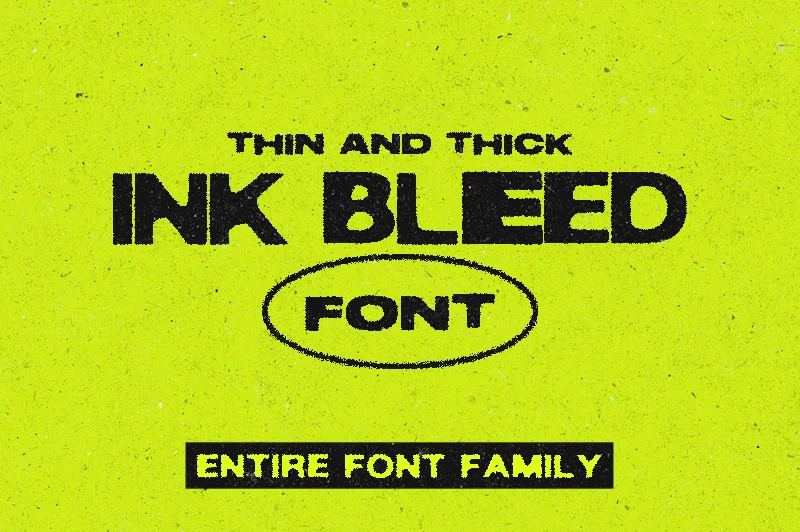 Fuente Ink Bleed