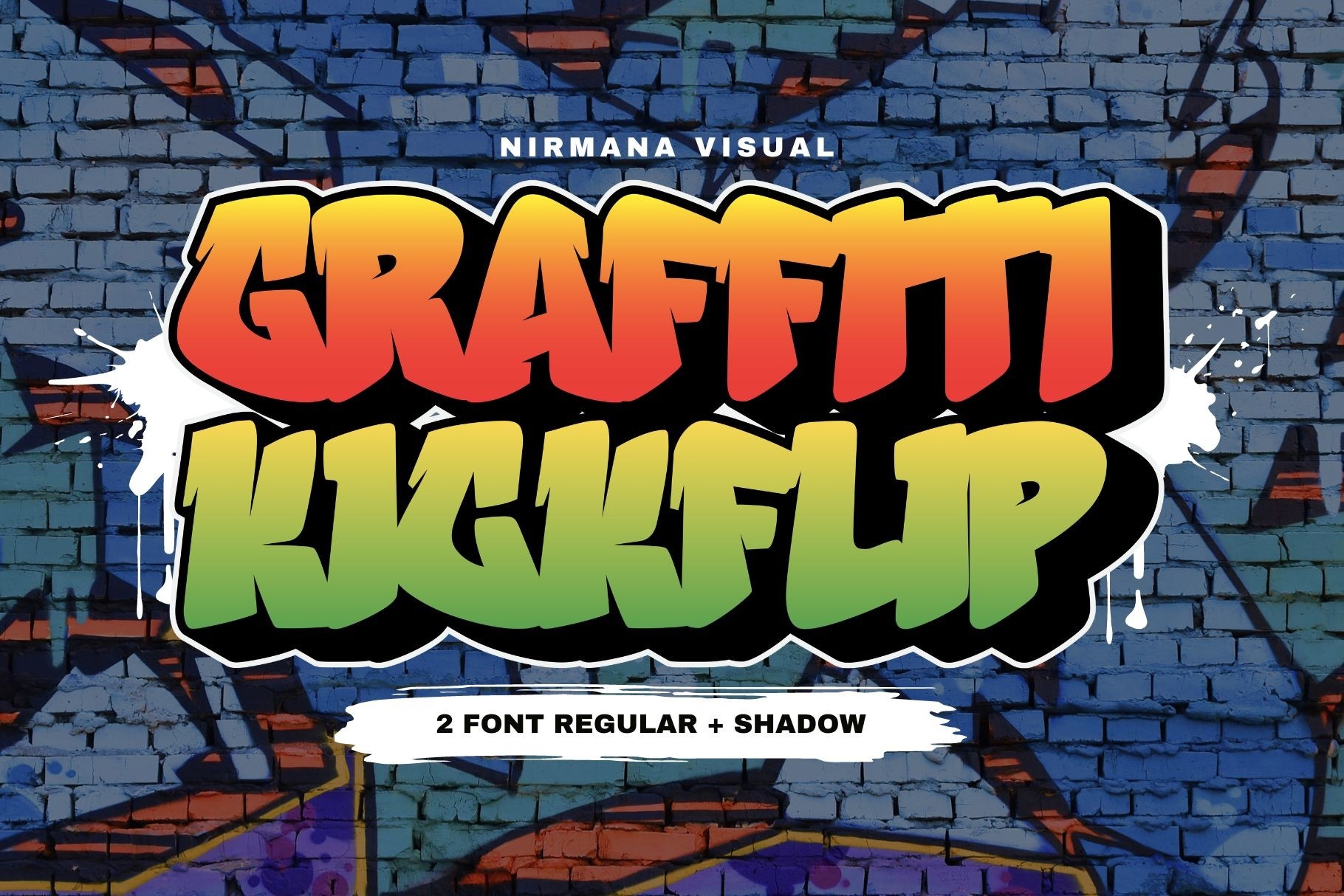 Fuente Graffiti Kickflip