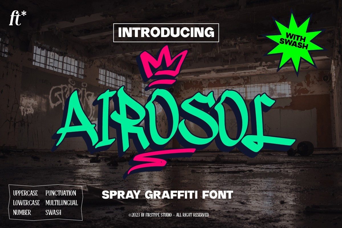 Fuente Airosol Spray Graffiti