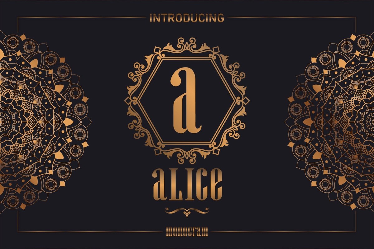 Fuente Alice Monogram