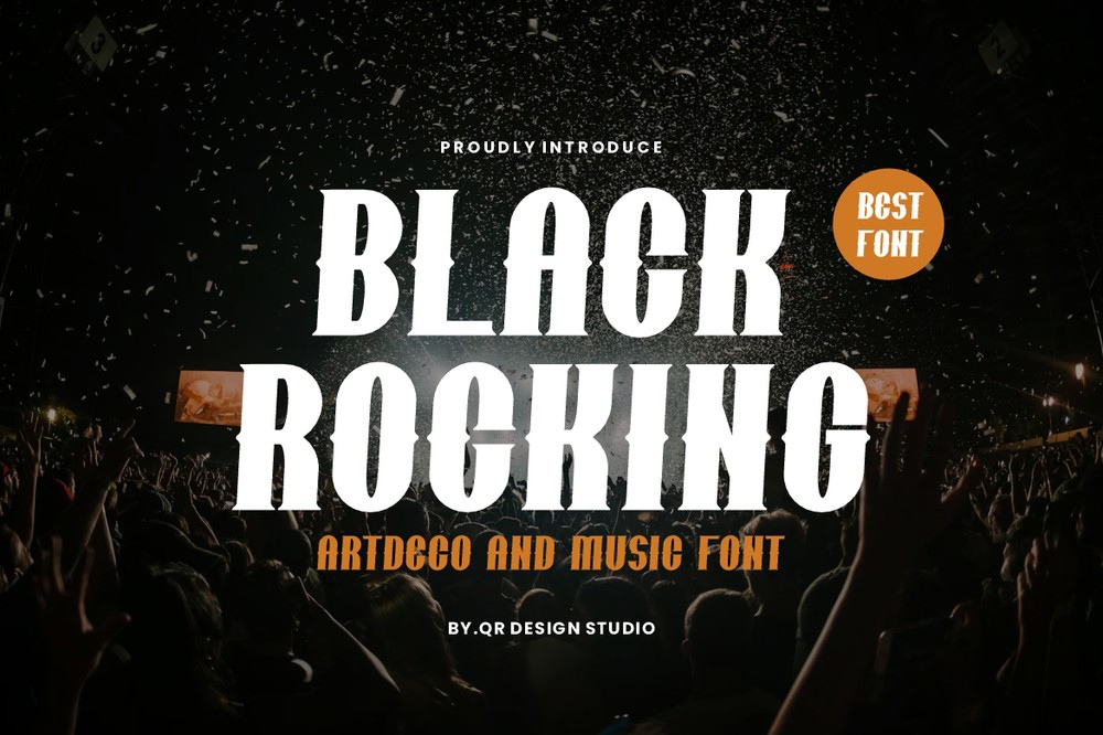 Fuente Black Rocking