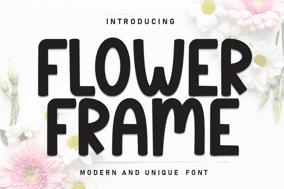 Fuente Flower Frame