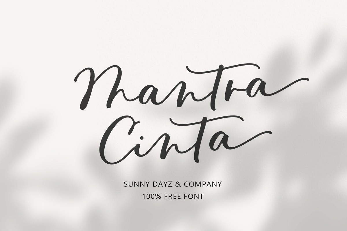 Fuente Mantra Cinta